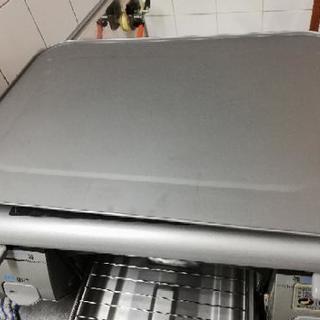 【値下げしました！】リンナイLPガスコンロ2口温度調タイマー付の画像