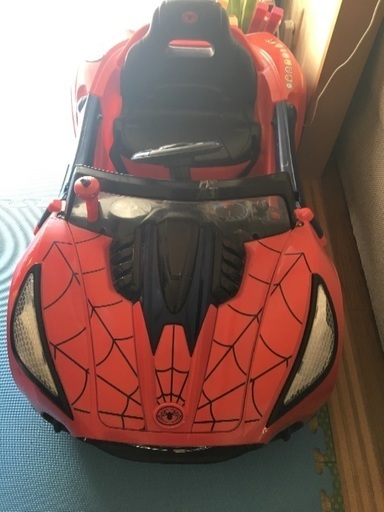 最終値下げにします‼️スパイダーマン kids 電動 乗用 動作確認済み