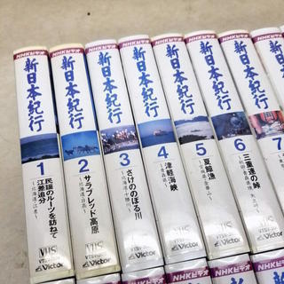 未開封 NHK 新日本紀行〈1～30巻〉30巻セット VHSビデオ　1巻と２巻のみ開封の画像