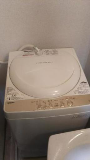 【受け渡し予定者決定】東芝 洗濯機 AW-4S3(W)