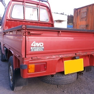 【売約済】　★昭和63年式　車検31年12月迄　ハイゼットジャンボ　４ＷＤ　旧車？マニアの方いかがでしょう？　 岐阜発　込み込み75,000円★の画像