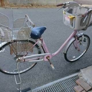 子供乗せ自転車。(決まりましたの画像
