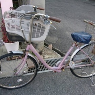 子供乗せ自転車。(決まりましたの画像
