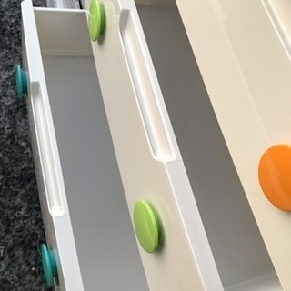 ウッドトップチェスト 4段の画像
