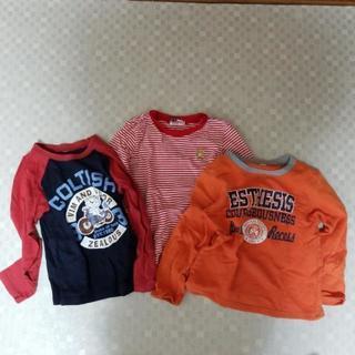✴️今月中４５０円‼️110 長袖ロンT　3点セット ミキハウス有