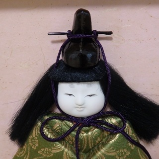 額入りひな人形　　の画像
