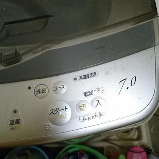 洗濯機無料で譲りますの画像