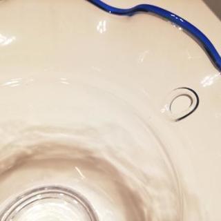 【売約済】おしゃれなガラスの金魚鉢 の画像