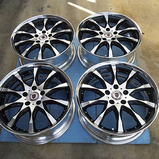 美品  ワーク  シュヴァート  SC２ 18インチ  7.5Ｊ +42  PCD114.3  5穴  中古４枚