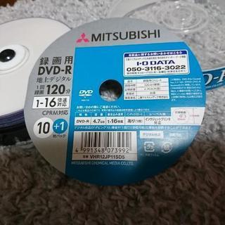 【未使用】録画用DVD-R  11枚入の画像