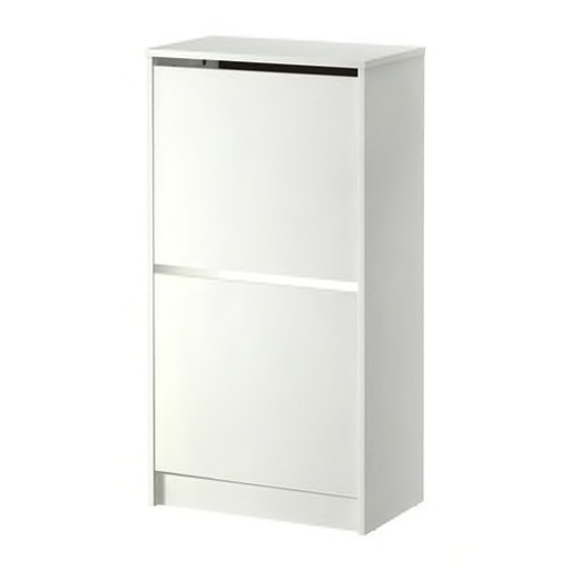 IKEA BISSA 靴箱2段フラップ
