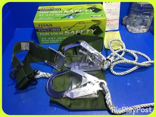 安全帯 胴ベルト TITAN 【一般用】For Your Safety 新品