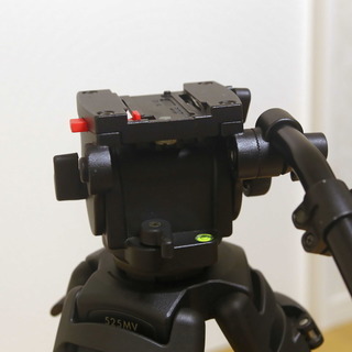 マンフロット 業務用三脚 525MVB/503ヘッド75mm一式