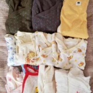 ベビー服　50～60 ベビー肌着、ロンパース　12点
