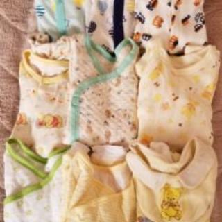 ベビー服　50～60 秋冬　ベビー肌着、ロンパース　9点