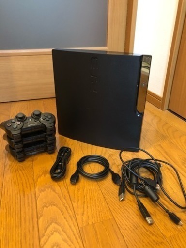 【再募集】PS3本体 コントローラー3つ リモコン1つ