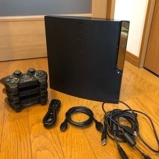 【再募集】PS3本体 コントローラー3つ リモコン1つ
