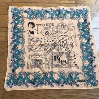 ハンカチ  MICHIKO KOSHINO 3枚セット（used）の画像