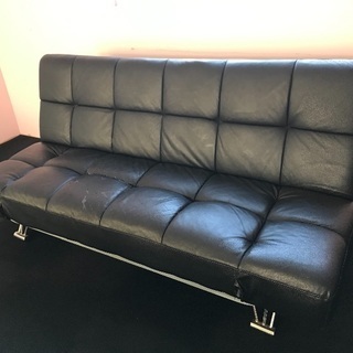 黒ソファベッド