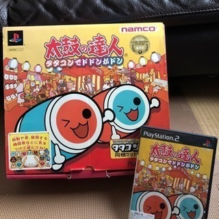 プレステ2 太鼓の達人セット  ソフト タタコン