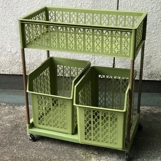 ちょっと大きめのランドリーラック（バスケット？）