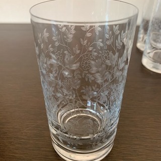 ほぼ未使用 ウォーターグラス5個セットの画像
