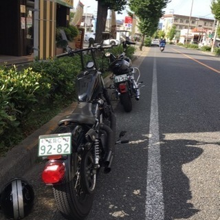 ツーリング  (ハーレー  アメリカン  国産  )(^^)