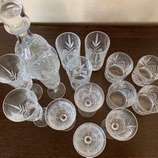 クリスタルダルク グラスセットの画像