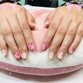 ご新規様ネイル    ピンク💕