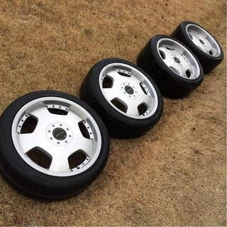 シュティッヒ18インチタイヤ付 深リム ハイエース レパード