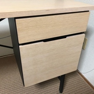 学習机 パソコンデスク 北欧風の画像