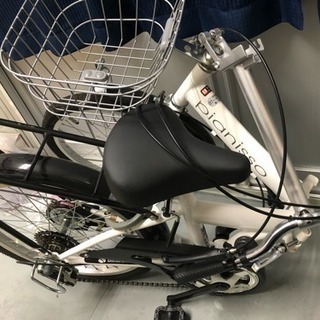 ほぼ未使用！折りたたみ自転車【受け渡し決定しました】