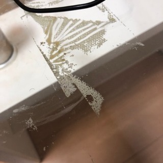 ガラステーブル 早期引き取り希望の画像
