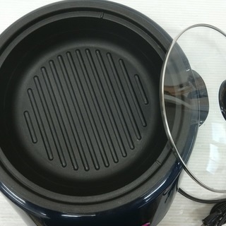 【美品】　グリルパン　焼肉プレート　焼物　鍋物　調理器具　料理 A49-1024の画像