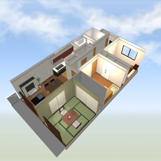 溝ノ口の３LDKマンションが初期費用完全ゼロ！最上階角部屋！ゼロ...