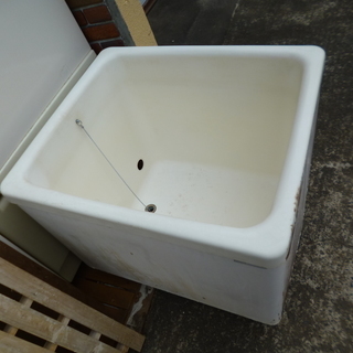 浴槽　ポリバス　ダメージ　溜め水用　80サイズ　その6