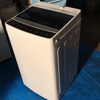 ☆美品☆ハイアール 5.5kg 全自動洗濯機 ブラックHaier...