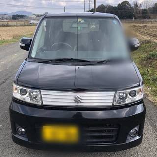スズキワゴンRスティングレーターボ　黒　程度良し！車検来年の6月...