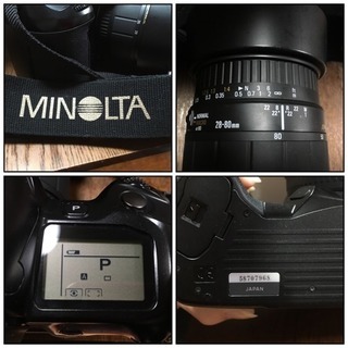 MINOLTA カメラ セットの画像