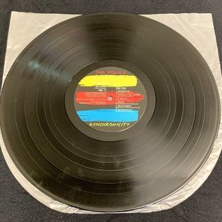 LPレコード THE POLICE『SYNCHRONICITY』アメリカ 31.5×31×高さ0.4cm JM2836)【取りに来られる方限定】の画像