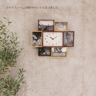新品❤︎フォトフレーム時計