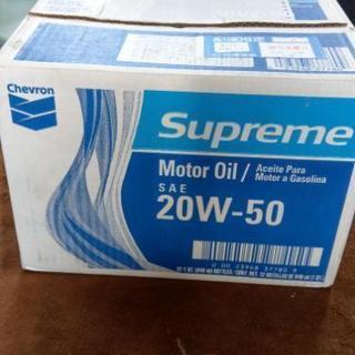 シェブロン　オイル　20W-50  12本　未開封　ハーレー　旧車