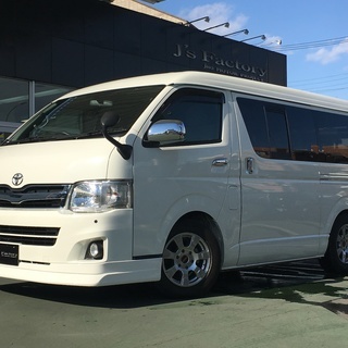 トヨタ　ハイエースバン　ワイド　スーパーGL ディーゼル　ナビT...