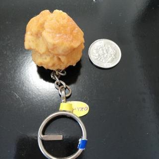 おもしろ　サーターアンダギー、ゴーヤー　キーホルダー

の画像
