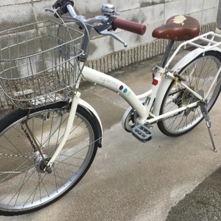 ６段変速自転車 ２２インチ 