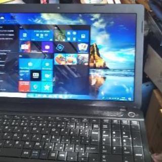 【完売御礼】大容量 東芝ベーシックノート 15.6インチ光沢液晶 使える！Win10