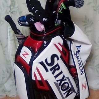 スリクソン　キャディーバッグ、Z545アイアン他フルセット