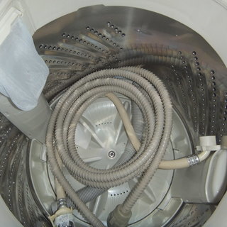 Panasonic パナソニック 浸透洗浄 送風乾燥機能 2011年製 NA-F70PB3 全自動洗濯機 洗濯機 青 ブルーの画像