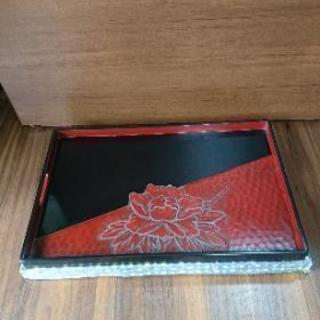 お盆/鎌倉彫り風/昭和レトロ