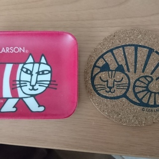 LISA　ＲＡＲＳＯＮ　小物入れ　コルクコースター